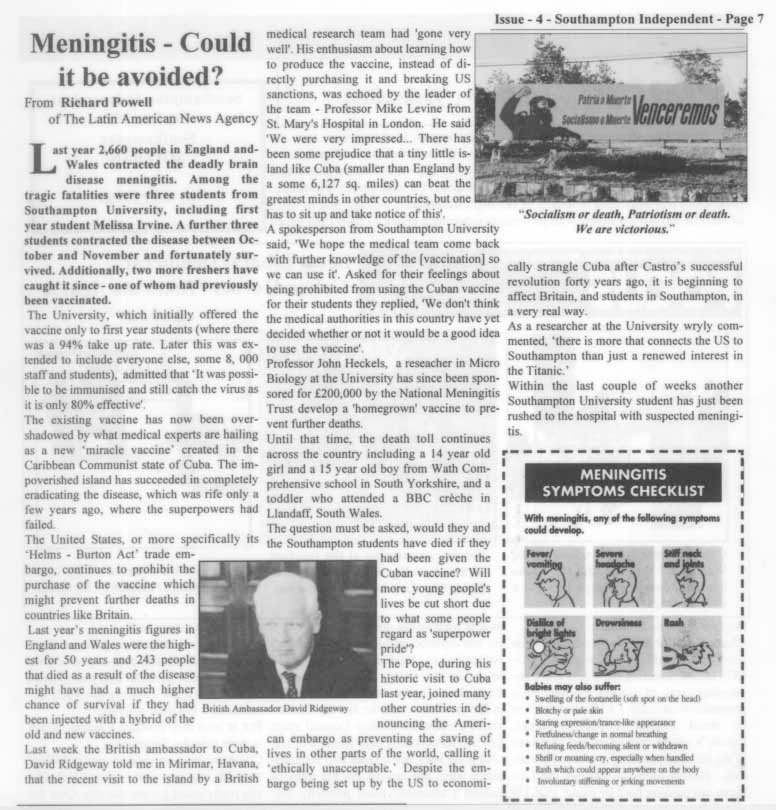 Southampton Independent 1999